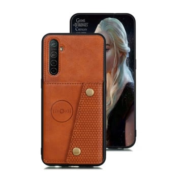 Протиударний чохол HMC Magnetic на Realme XT/X2 - коричневий