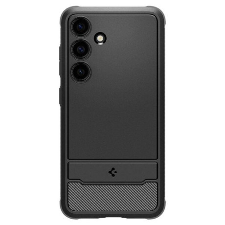 Оригинальный чехол Spigen Rugged Armor case для Samsung Galaxy S24+Plus - matte black