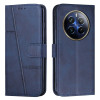 Чехол-книжка Stitching Calf Texture для Realme 12 Pro / 12 Pro+ - синий