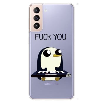 Чохол Painted Pattern для Samsung Galaxy S22 5G - Penguin