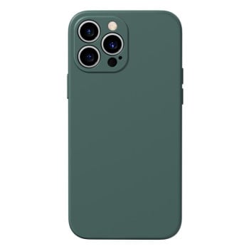 Силиконовый чехол Benks Silicone Case (with MagSafe Support) для iPhone 13 Pro Max - темно-зеленый