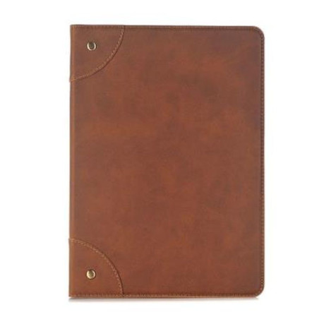 Чехол-книжка Vintage на iPad 9/8/7 10.2 (2019/2020/2021) - коричневый