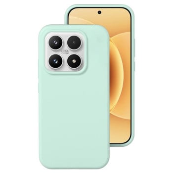 Силиконовый чехол Liquid Silicone Skin-friendly на Xiaomi 17 - зеленый