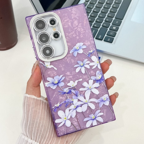 Протиударний чохол Flowers and Plants Series для Samsung Galaxy S25 Ultra 5G - Lilac Flowers