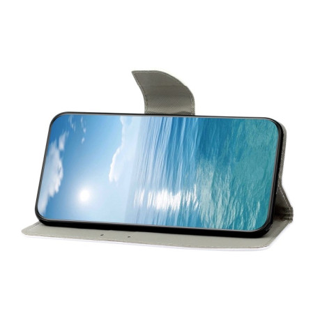 Чохол-книжка Colored Drawing Pattern для Samsung Galaxy S24 FE 5G - Marble