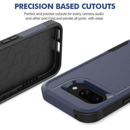 Противоударный чехол Armor 2 in 1 для Google Pixel 9a - синий