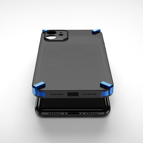 Противоударный чехол GKK X-Four Shockproof Protective на iPhone 11 - синий