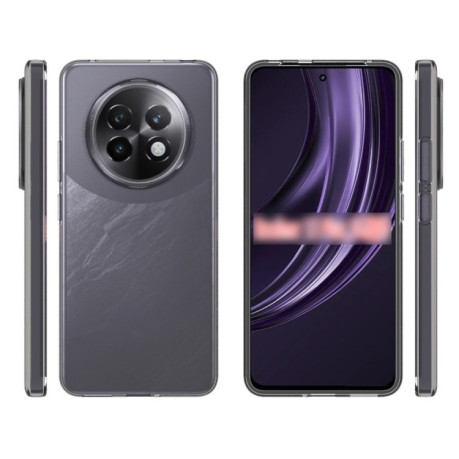 Протиударний чохол Waterproof Texture для Realme 13+ 5G/13 Pro 5G/13 Pro+ - прозорий