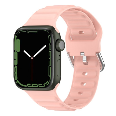 Ремінець Ocean Ripple для Apple Watch Series 8/7 41mm / 40mm - рожевий