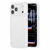 Противоударный магнитный чехол Escase с нескользящим покрытием на iPhone 18 Pro — белый