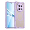 Противоударный чехол Armor Glaze PC на Xiaomi Redmi Note 15 4G / 5G /Poco M8  - Purple