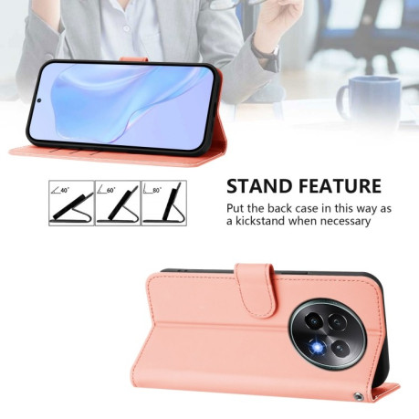 Чохол-книжка Skin Feel S-type для Realme 13+ 5G/13 Pro 5G/13 Pro+ - рожевий