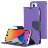 Чохол Книга Mercury Goospery Magnetic Black для iPhone 14 Pro Max - фіолетовий