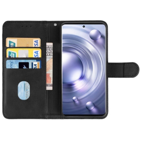 Чехол-книжка EsCase Leather для Vivo X80 Pro - черный