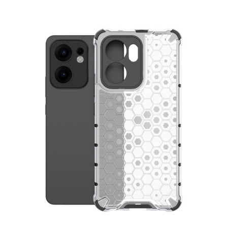 Протиударний чохол Honeycomb на OPPO Reno13 F/Reno13 FS- білий