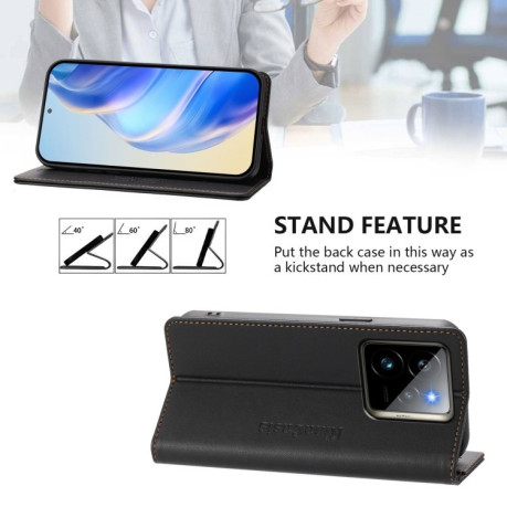 Чехол-книжка Retro Skin Feel Business Magnetic на Realme GT 7 Pro 5G - черный