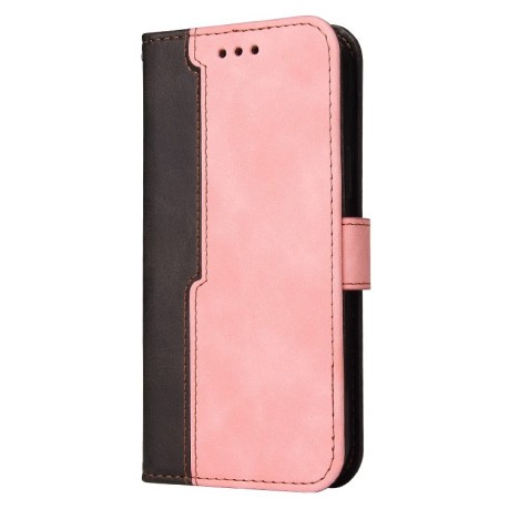 Чохол-книжка Business Stitching-Color для Samsung Galaxy M33 5G - рожевий