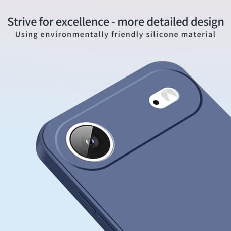 Силіконовий чохол MOFI Liquid Silicone на iPhone Air - синій