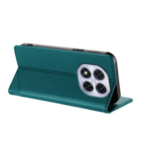 Чохол-книжка Embossed Multi-functional Wallet Retro Leather на Redmi Note 14 Pro 4G - зелений