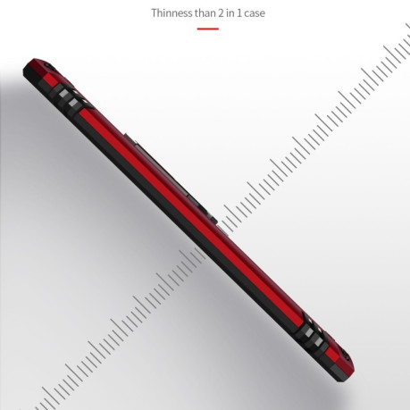 Противоударный чехол-подставка 360 Degree Rotating Holder на Samsung Galaxy M21/M30s-красный