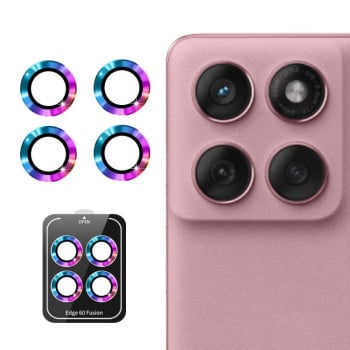 Защитное стекло на камеру ENKAY Aluminium для Motorola Edge 60 Fusion - разноцветное