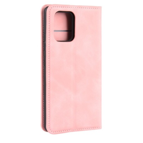 Чехол-книжка Retro-skin Business Magnetic на Samsung Galaxy S10 Lite -розовый