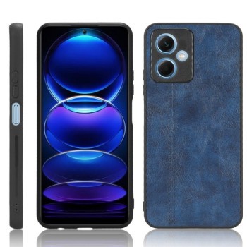 Ударозащитный чехол Sewing Cow Pattern для Xiaomi Poco X5 5G/Redmi Note 12 5G - синий