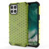 Противоударный чехол Honeycomb на iPhone 12 Mini - зеленый