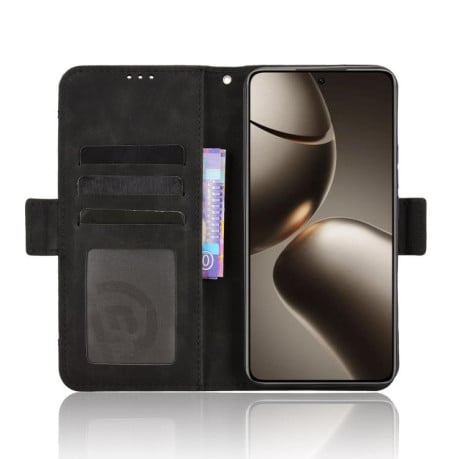 Чехол-книжка Skin Feel Calf на Xiaomi 15T Pro 5G - черный