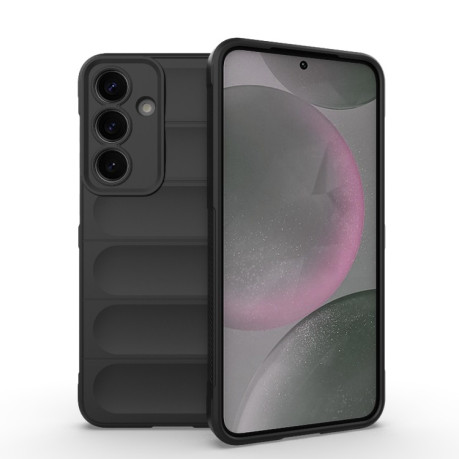 Силіконовий чохол Magic Flannel для Samsung Galaxy S25+ 5G - чорний