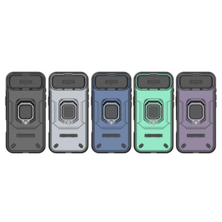 Противоударный чехол Sliding Camshield для iPhone Air - серый
