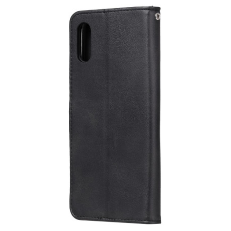 Чохол-книжка Fashion Calf Texture Samsung Galaxy A50/A30s/A50s - чорний