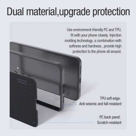 Протиударний чохол NILLKIN Frosted Shield Pro Magnetic Magsafe Samsung Galaxy S24+ 5G - чорний