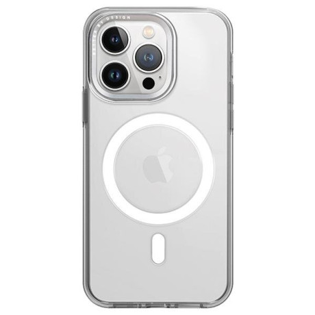 Оригинальный чехол Uniq Calio Magclick Charging для iPhone 15 Pro Max- transparent
