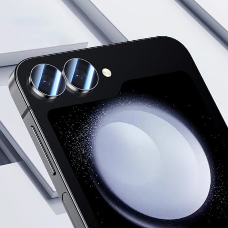 Защитное стекло на камеру Benks King Kong для Samsung Galaxy  Flip 6 5G - черное