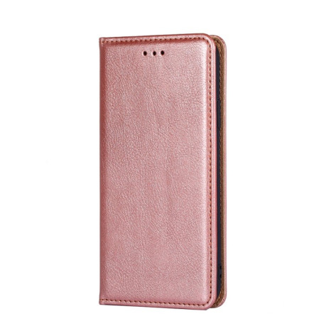 Чехол-книжка Gloss Oil Solid для Xiaomi 12 Lite - розовое золото