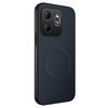 Магнітний чохол Wanlonfeng серії TQ з текстурою карбону на OPPO Reno15 Pro 5G Global — сапфіровий