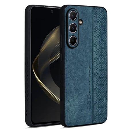 Чехол AZNS с 3D-тиснением и мягким покрытием Skin Feel на Samsung Galaxy S25 FE 5G - зеленый