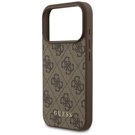 Оригінальний чохол Guess 4G Classic на iPhone 17 Pro - Brown