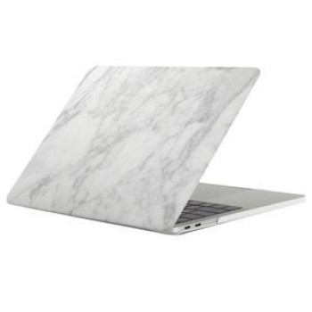 Мраморный Чехол Marble White Grey для Macbook Pro 13.3 2016
