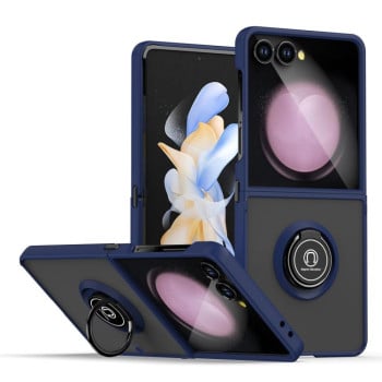 Противоударный чехол Q Shadow 1 Series для Samsung Galaxy Flip 7 - синий