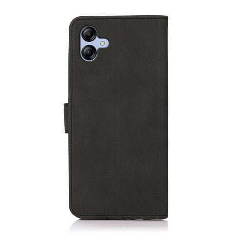 Чехол-книжка KHAZNEH матовая фактура на Samsung Galaxy A07 5G - черный