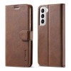 Чехол-книжка LC.IMEEKE Calf Texture для Samsung Galaxy S21 Plus - коричневый