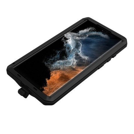 Противоударный чехол RedPepper Metal Life Waterproof для Samsung Galaxy S23 Ultra 5G - черный