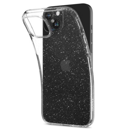 Оригинальный чехол Spigen Liquid Crystal на iPhone 15 Plus - Glitter Crystal