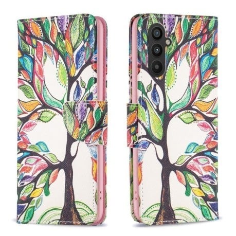 Чохол-книжка Colored Drawing Pattern для Samsung Galaxy A25 5G - Life