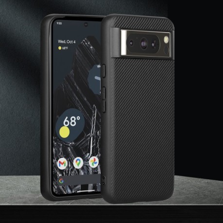 Противоударный чехол ViLi TC Series Kevlar Carbon Fiber Texture для Google Pixel 8 Pro - черный