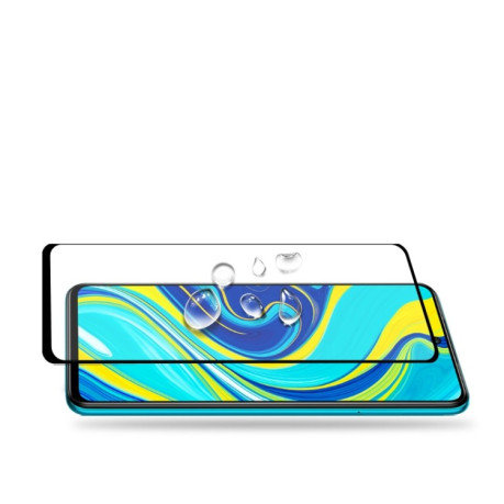 Защитное стекло mocolo 0.33mm 9H 3D Full Glue для Xiaomi Redmi Note 9S / Note 9 Pro / Note 9 Pro Max - черный