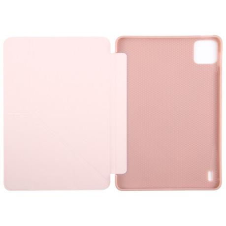 Чехол-книжка Demation Silicone Leather для Xiaomi Pad 7 / 7 Pro - розовый