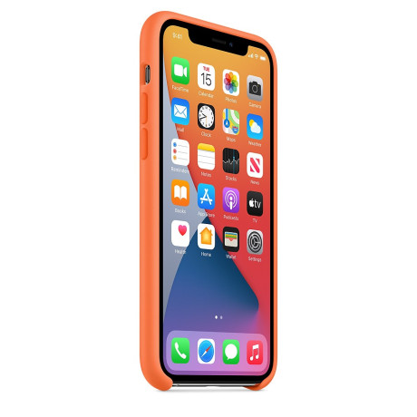 Силіконовий чохол Silicone Case Vitamin C на iPhone 11 Pro Max-преміальна якість